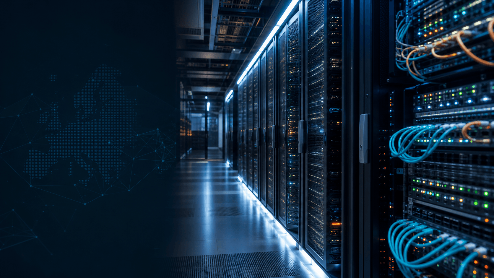 Dedicated server infrastructure for VPN provider hosting in Europe